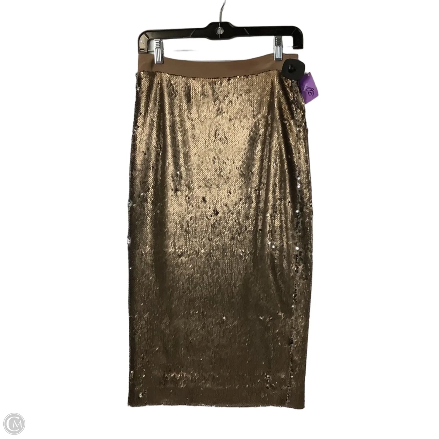 Skirt Midi By Cmb In Bronze, Size: S