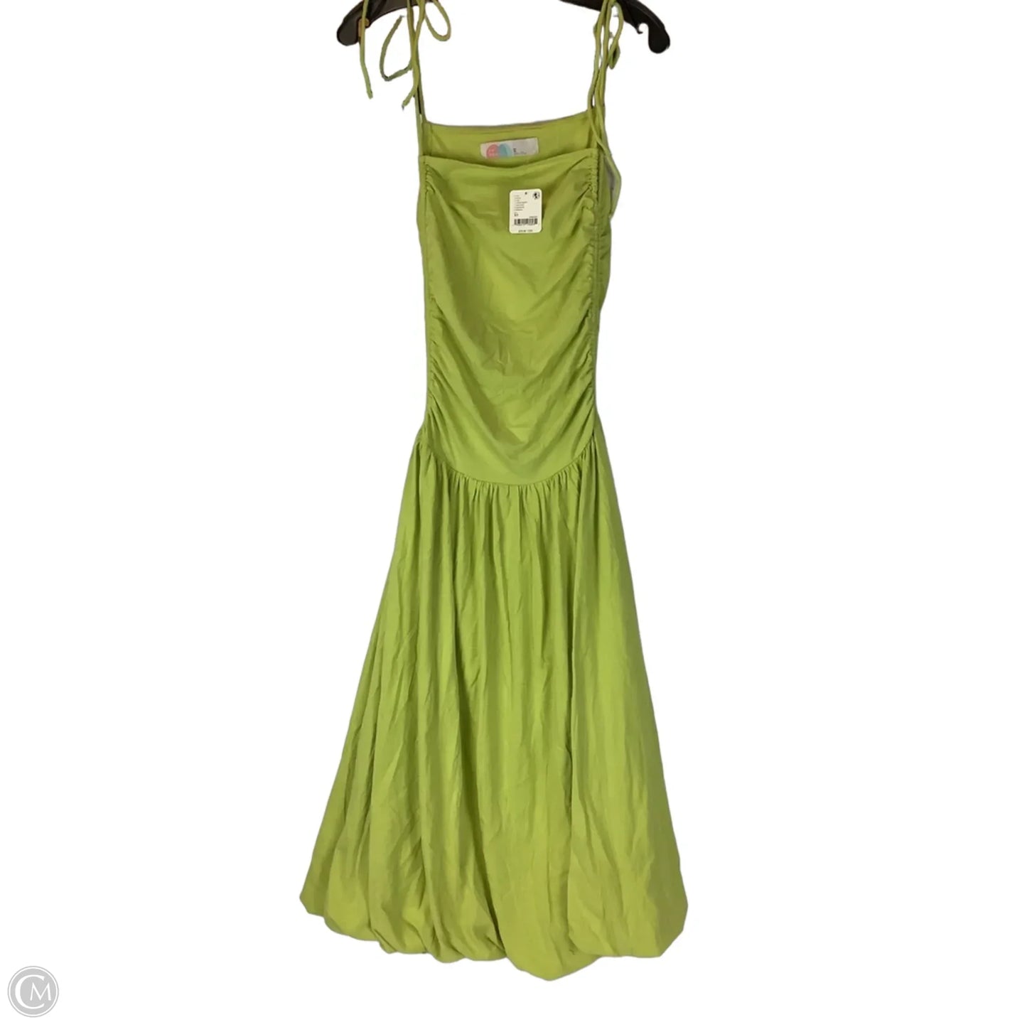 Dress Casual Midi By Free People In Green, Size: Xs