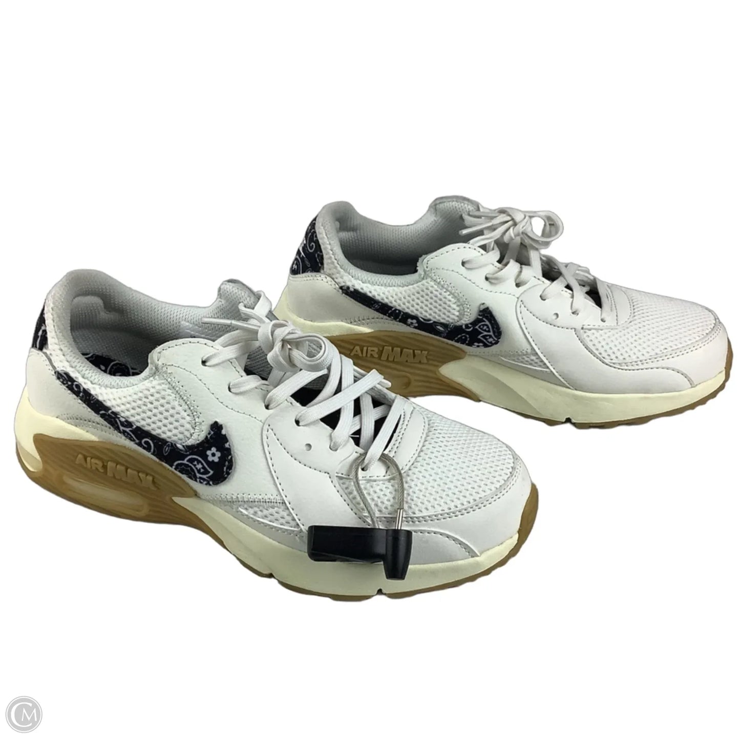 Shoes Athletic By Nike In Black & White, Size: 7.5