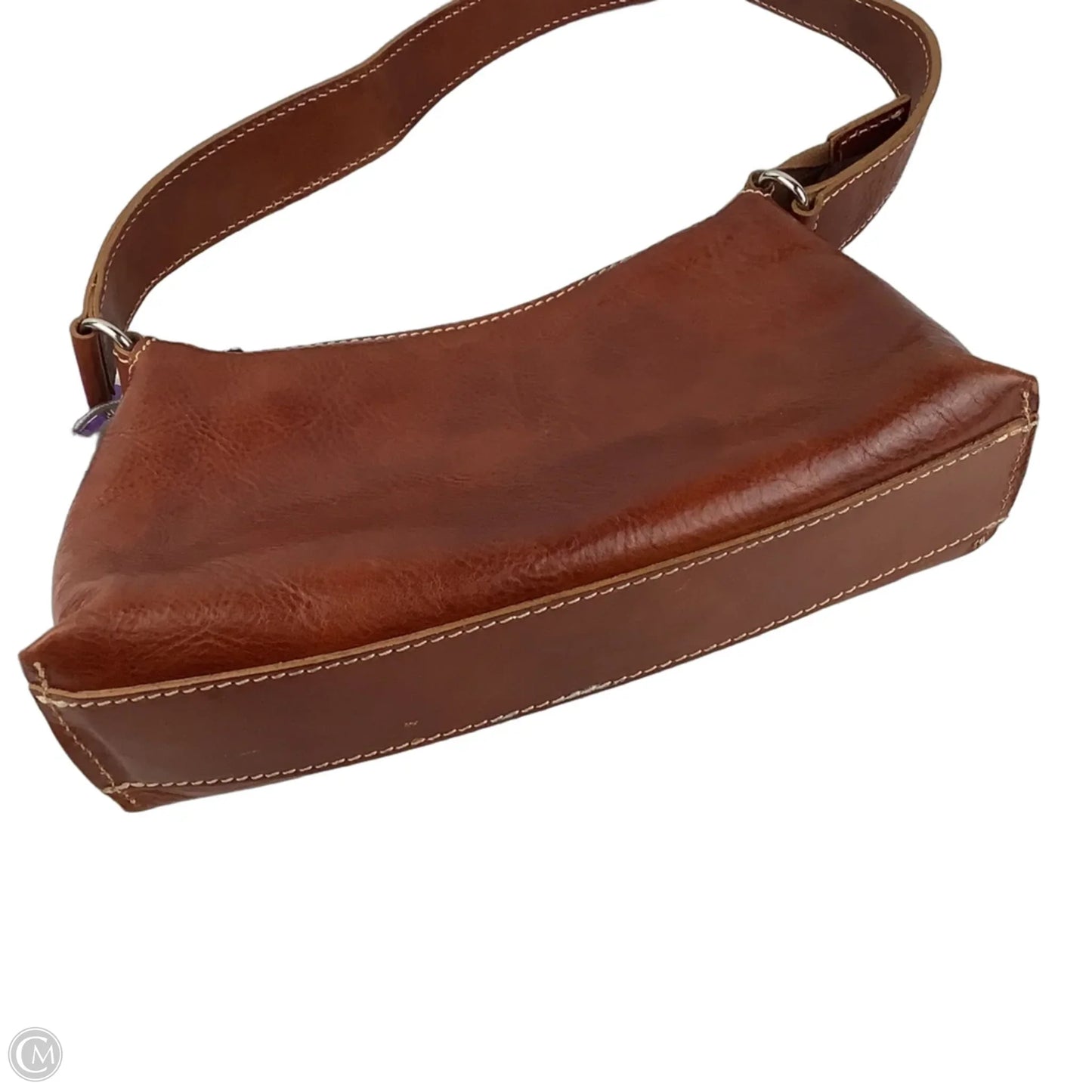 Handbag Leather By Cmc, Size: Small