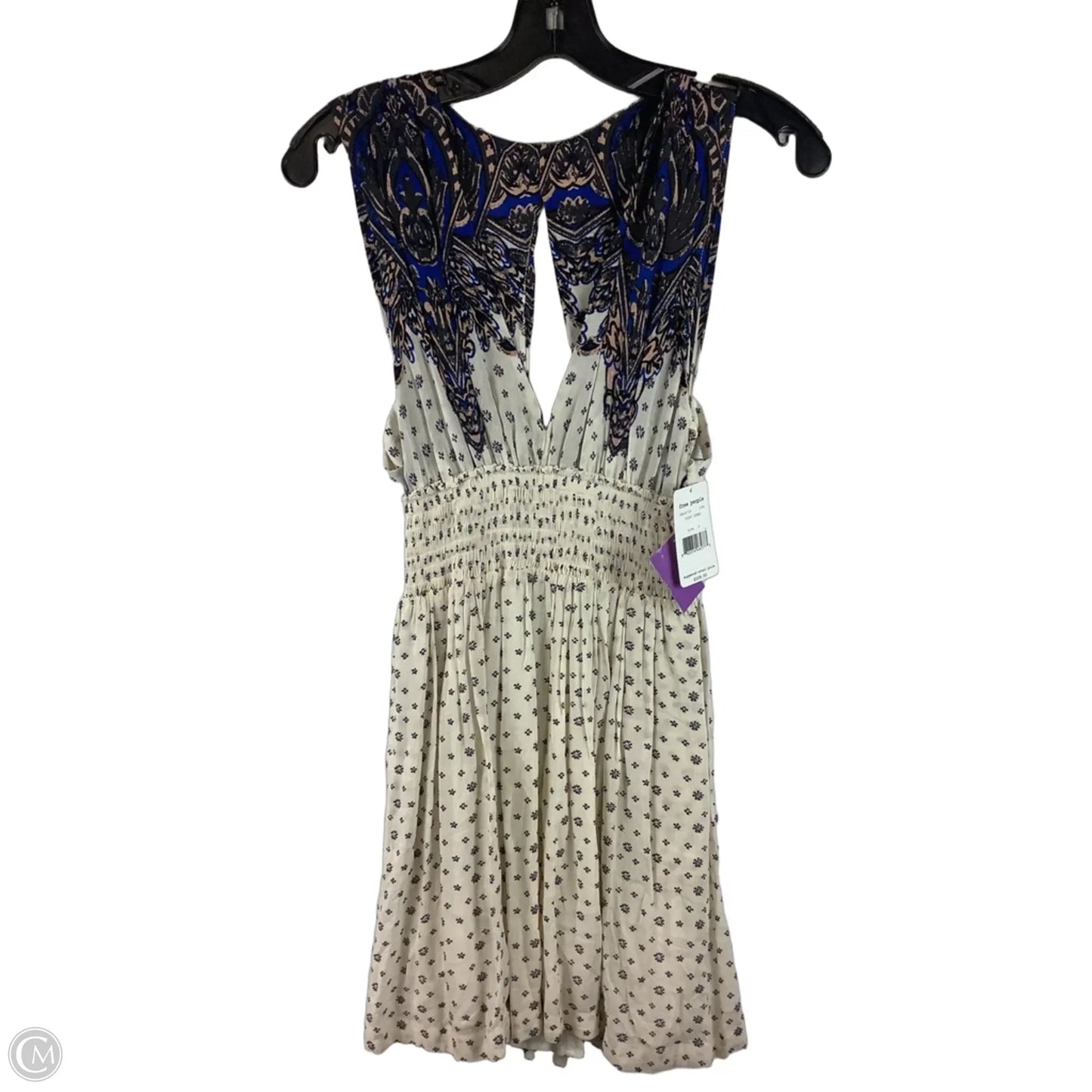 Dress Casual Short By Free People In Blue & White, Size: S