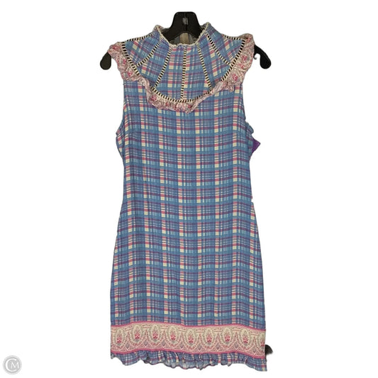 Dress Party Short By Tracy Reese In Blue & Pink, Size: S