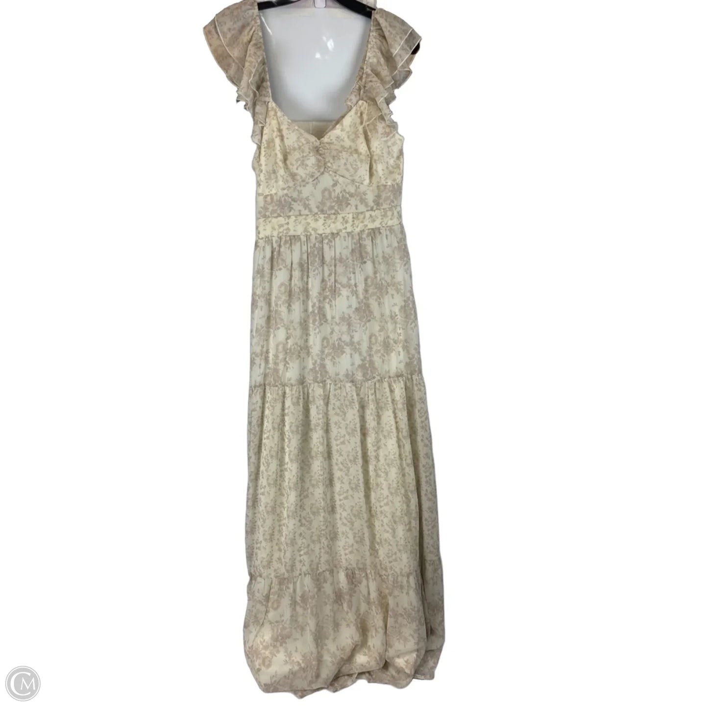Dress Party Long By Altard State In Cream, Size: Xl