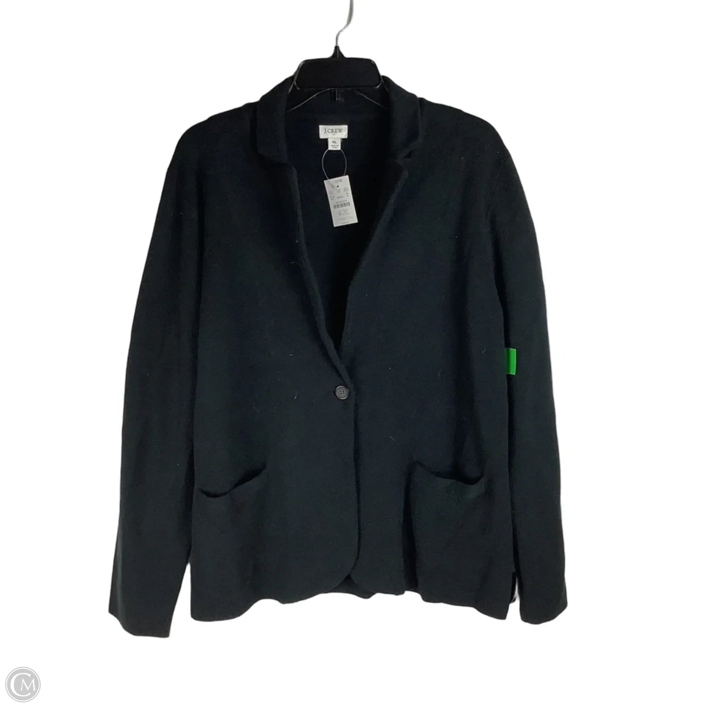 Sweater Cardigan By J. Crew In Black, Size: Xl