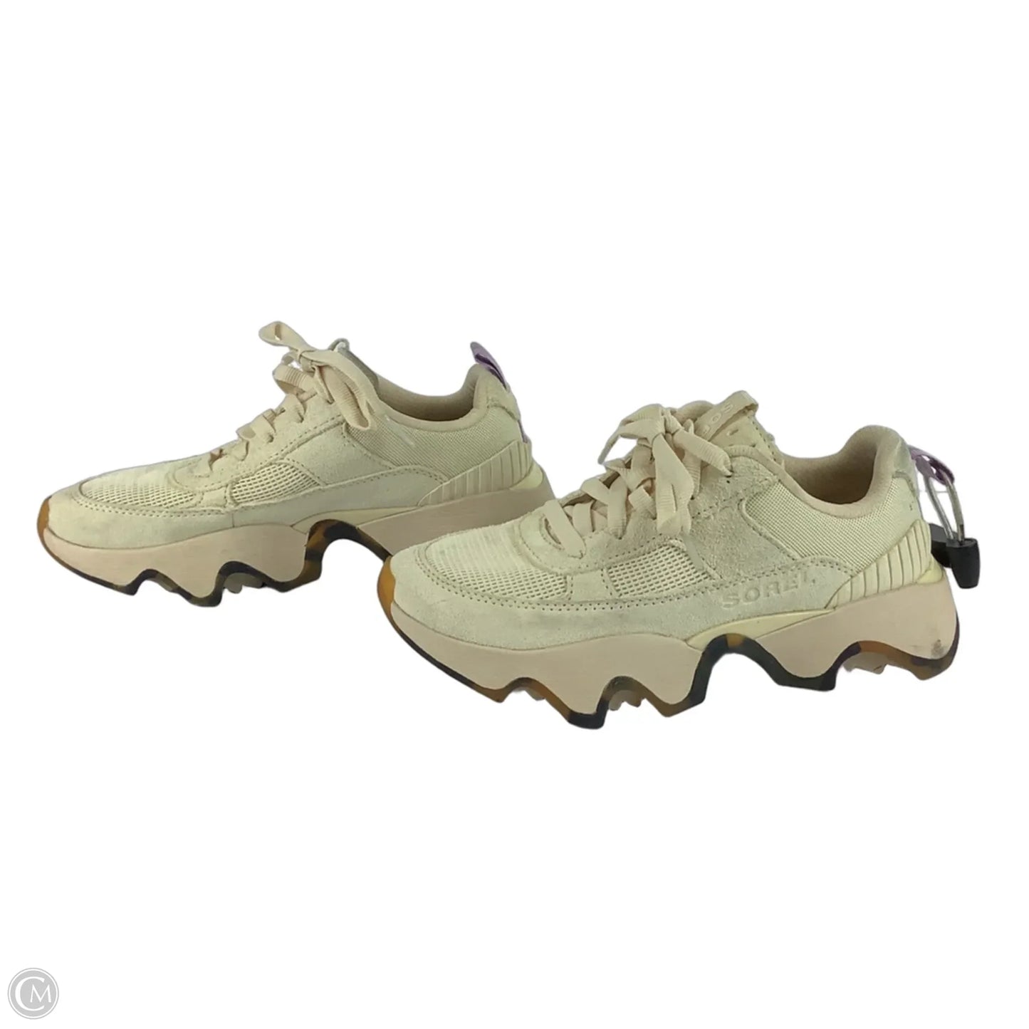 Shoes Sneakers By Sorel In Cream, Size: 5.5