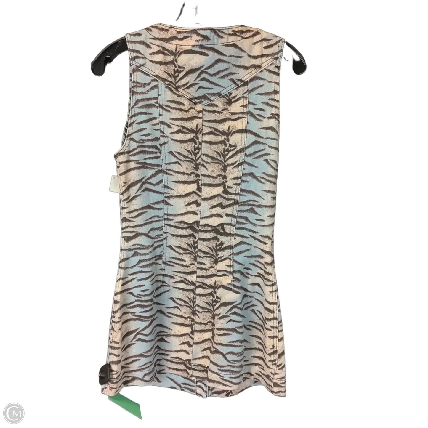 Dress Casual Short By Nasty Gal In Zebra Print, Size: 4