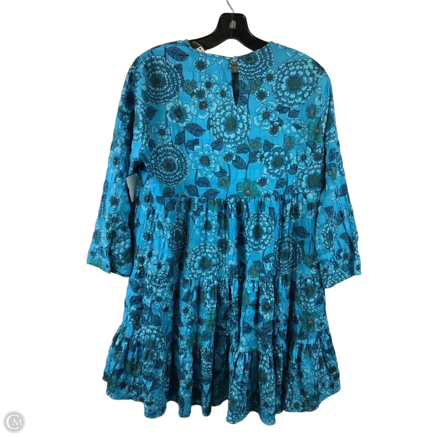 Dress Casual Short By Zara In Blue, Size: S