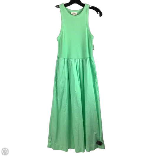 Dress Casual Midi By On 34th In Green, Size: Xs