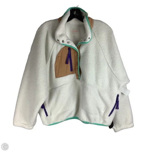 Jacket Fleece By Free People In Multi-colored, Size: M