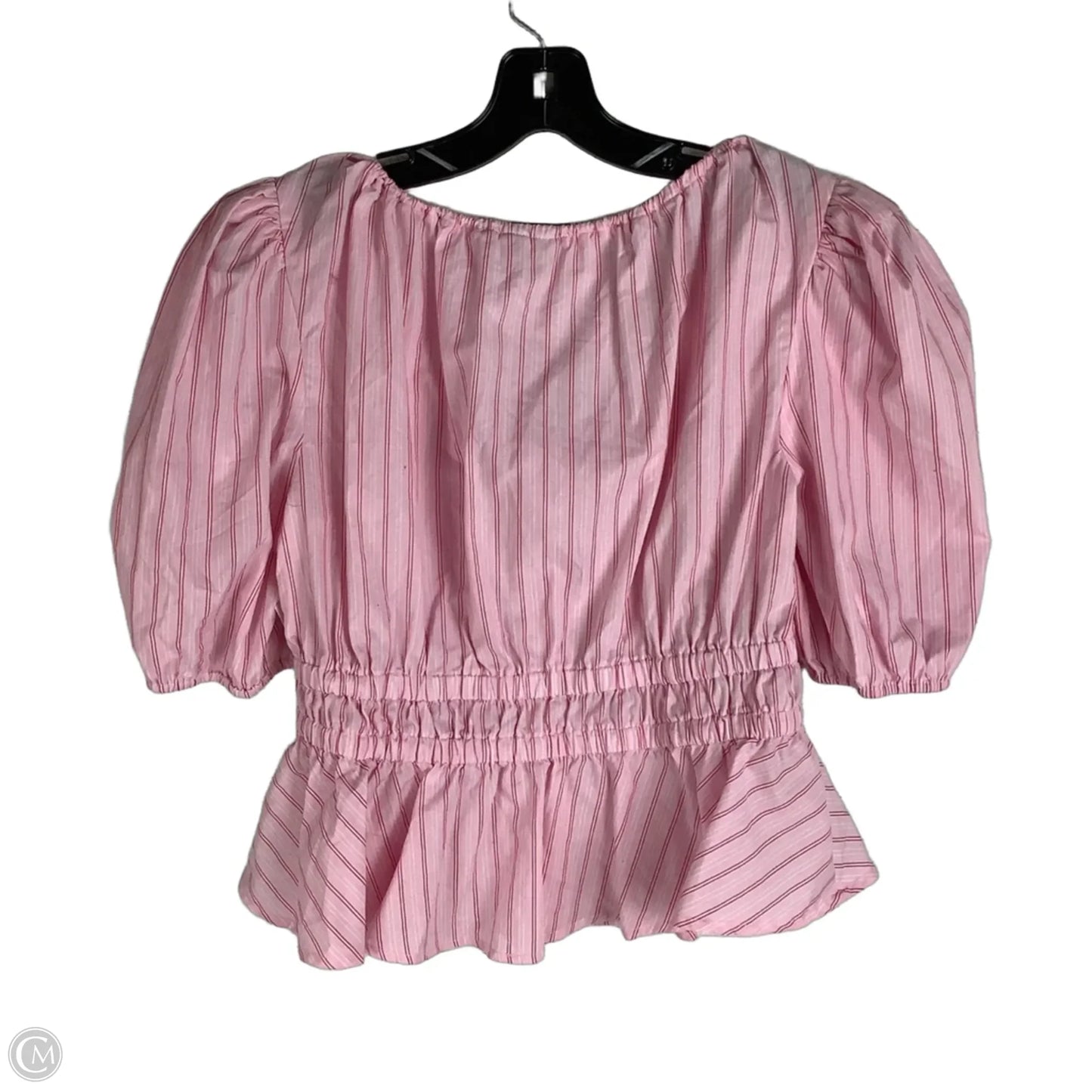 Top Short Sleeve By Joie In Pink & Red, Size: S