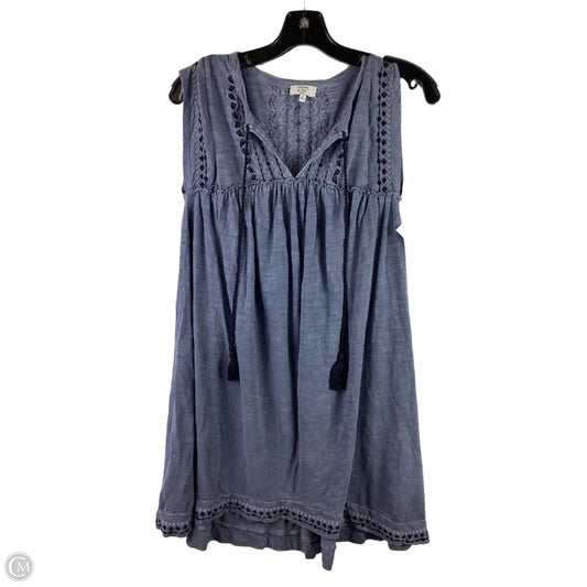 Dress Casual Short By Crown And Ivy In Blue, Size: Sp