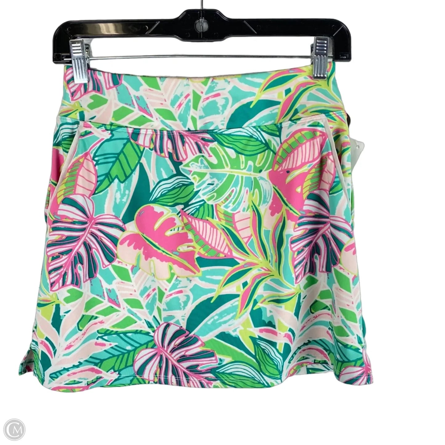 Skort By Sigrid Olsen In Green & Pink, Size: Xs