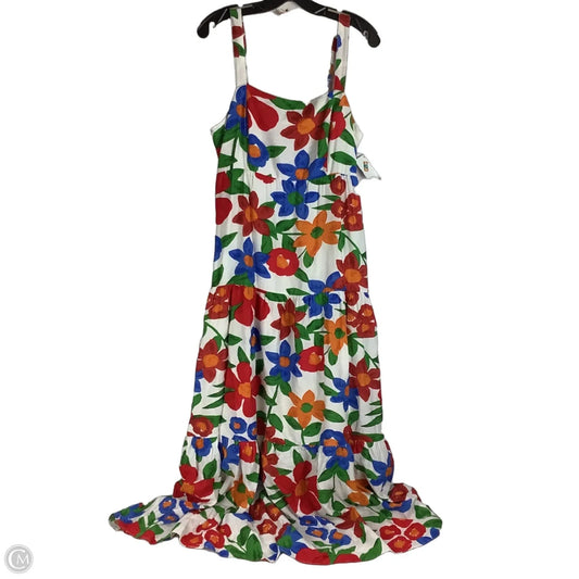 Dress Casual Maxi By Skies Are Blue In Floral Print, Size: M