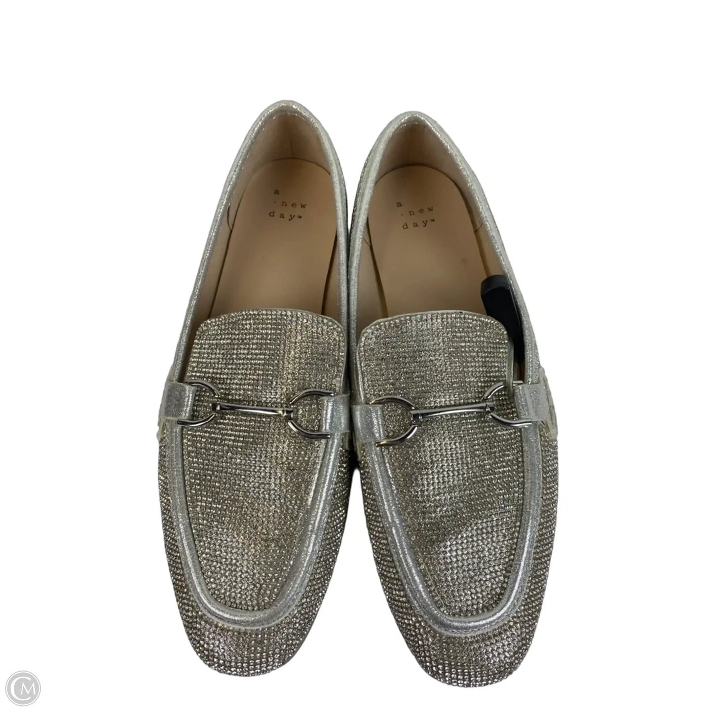 Shoes Flats By A New Day In Silver, Size: 8.5