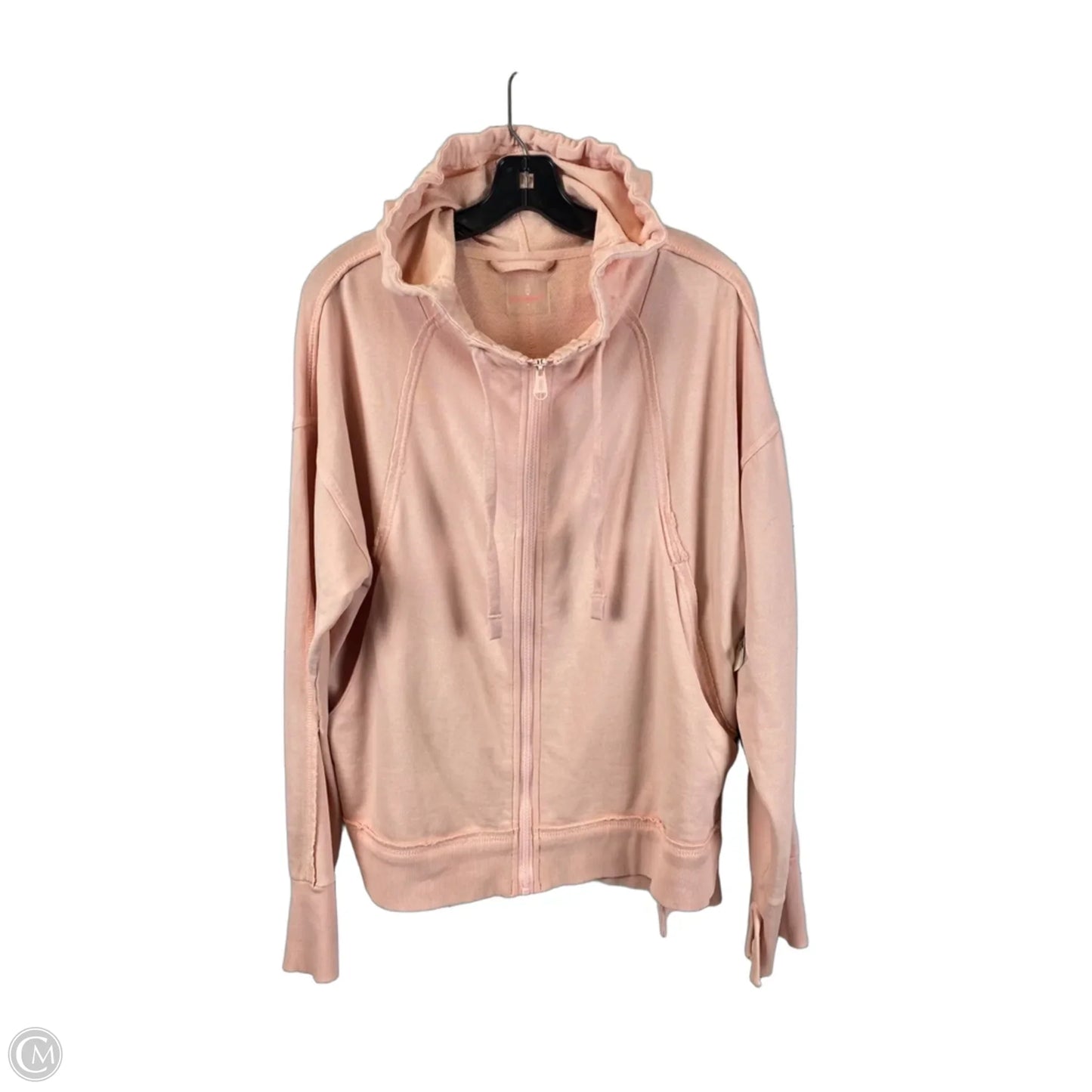 Sweatshirt Hoodie By Free People In Pink, Size: M