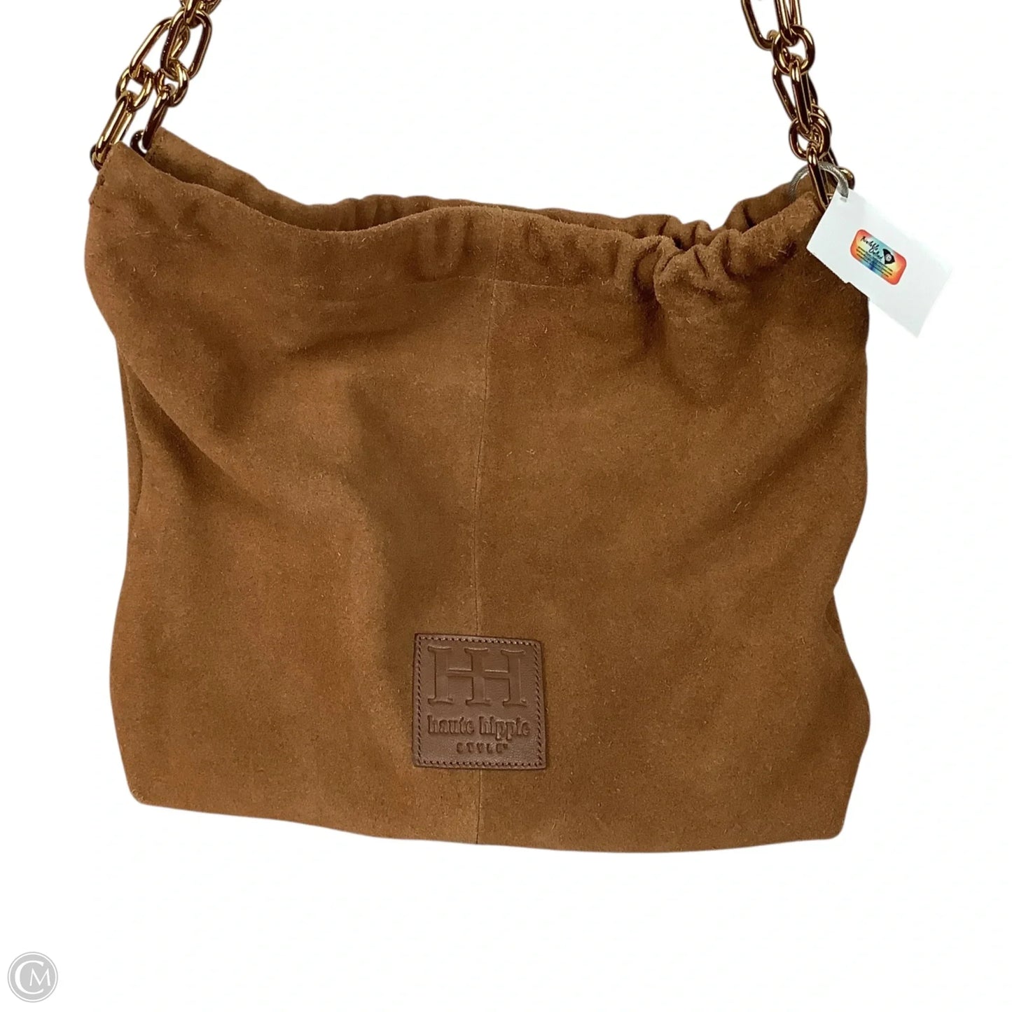Handbag Leather By Haute Hippie, Size: Medium
