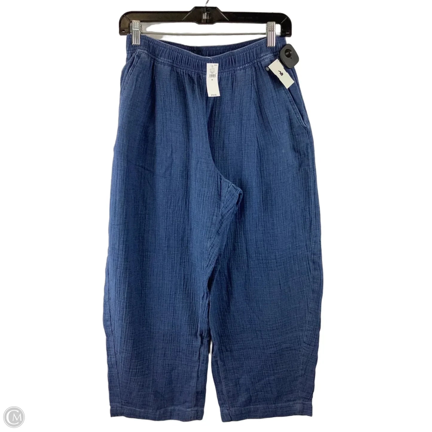 Pants Cropped By Gap In Blue, Size: M