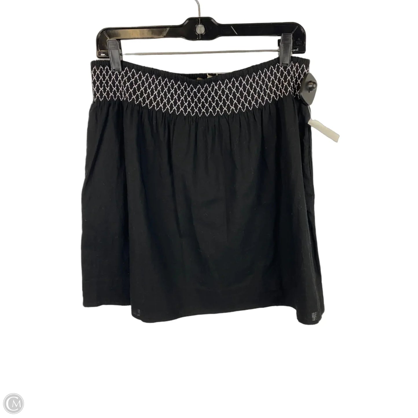 Skirt Mini & Short By Lilla P In Black & White, Size: L
