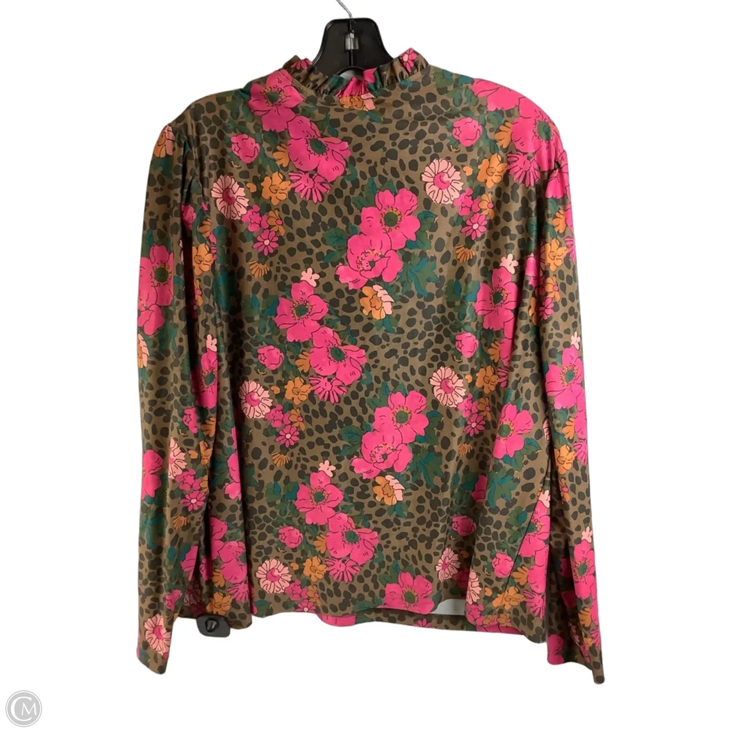 Top Long Sleeve By Cma In Floral Print, Size: Xl