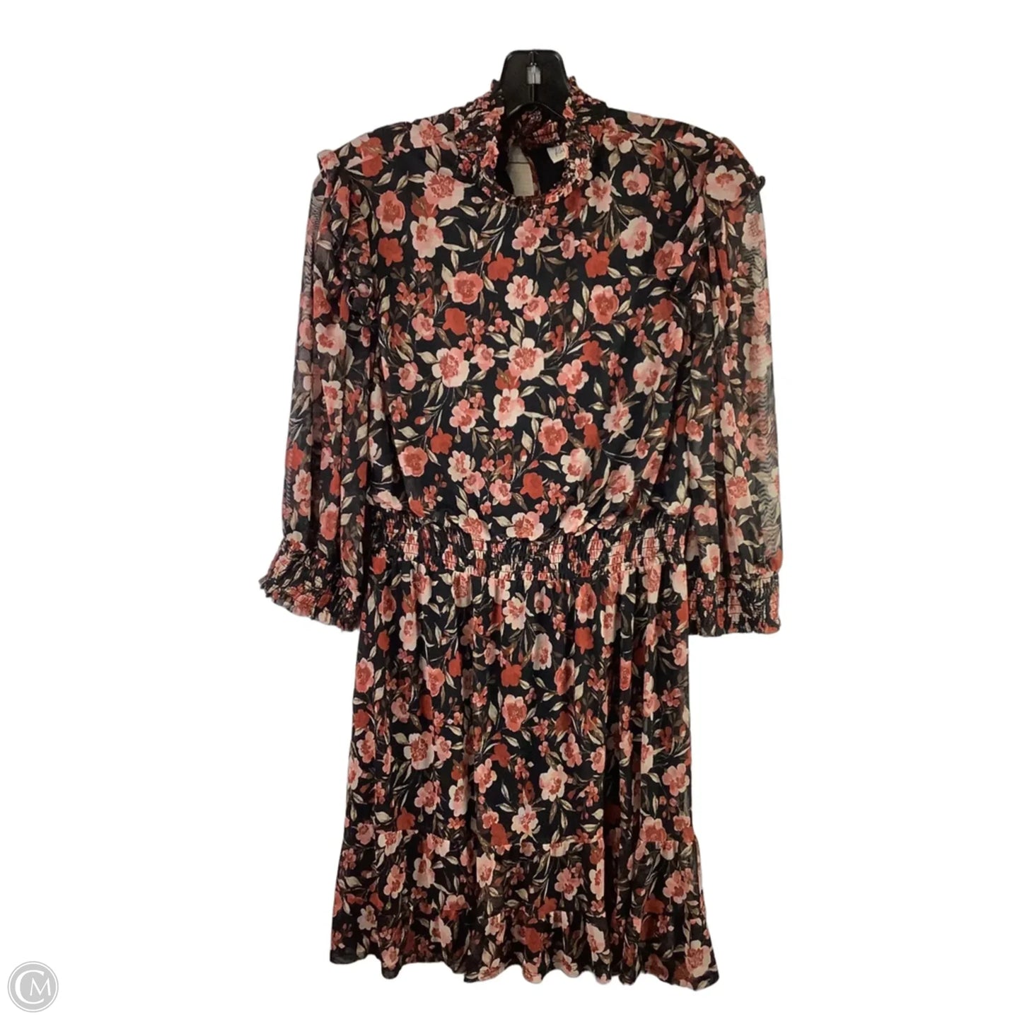 Dress Casual Short By Kate And Lily In Floral Print, Size: L