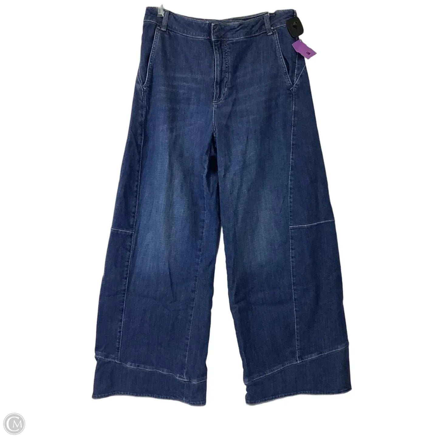 Jeans Wide Leg By Pilcro In Blue Denim, Size: 29 (8)