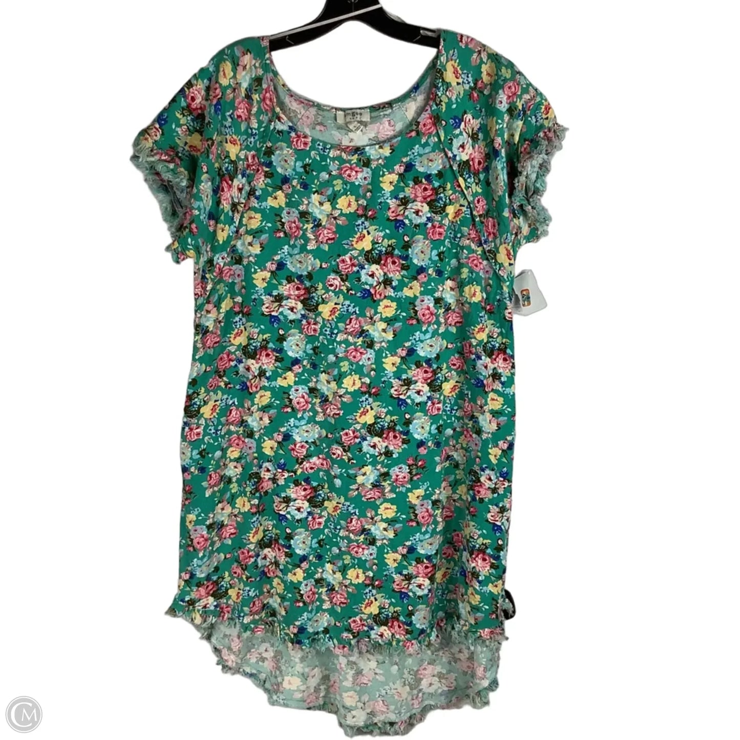 Dress Casual Short By Umgee In Floral Print, Size: L