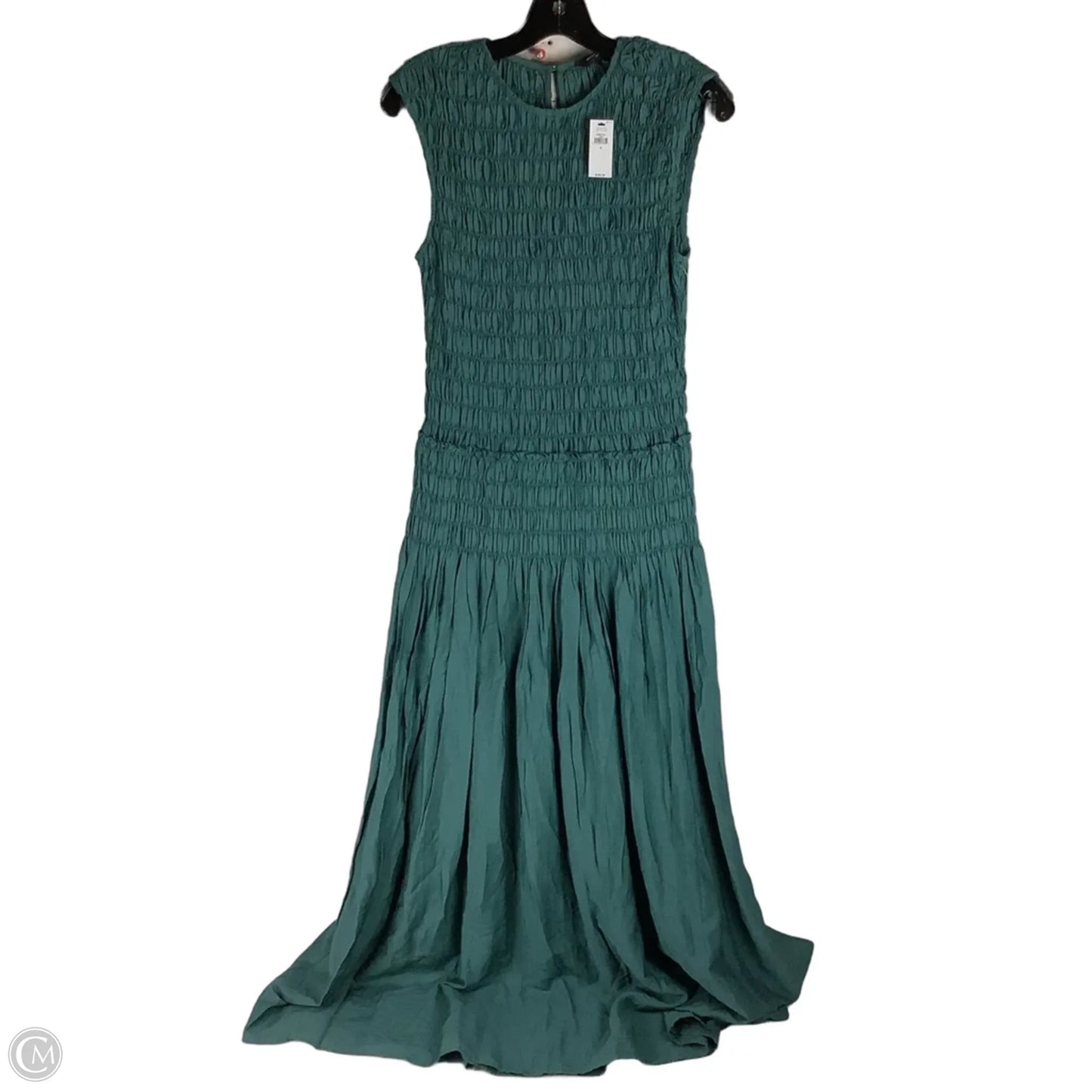 Dress Casual Maxi By Banana Republic In Teal, Size: S