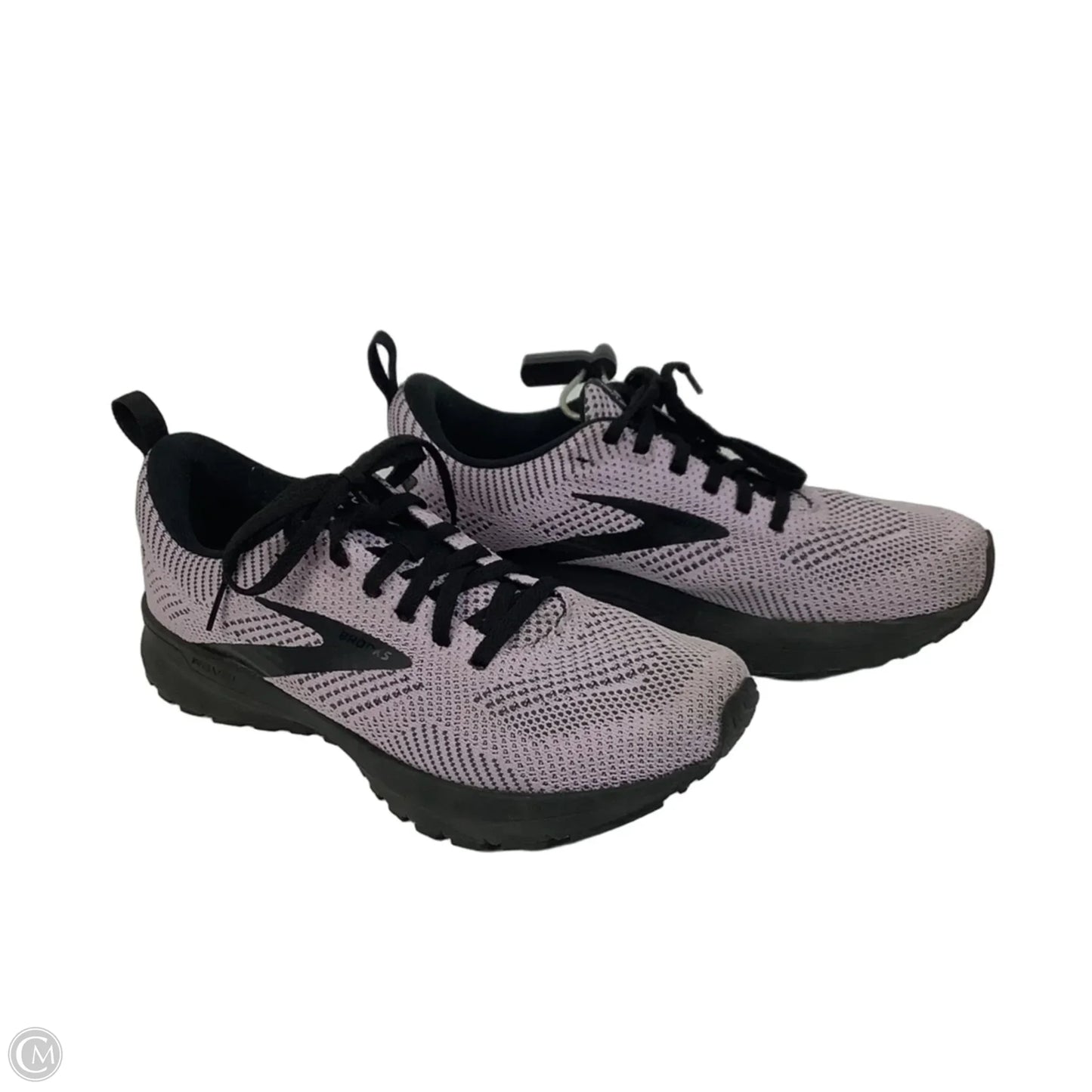 Shoes Athletic By Brooks In Black & Purple, Size: 8