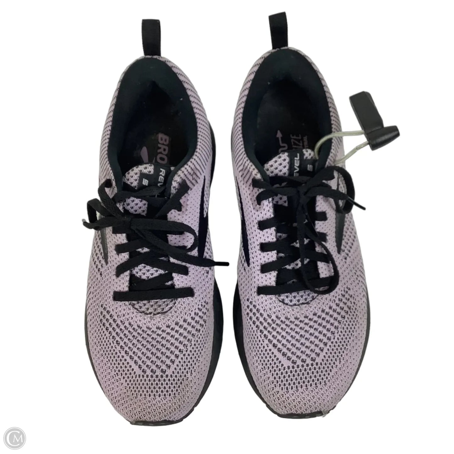 Shoes Athletic By Brooks In Black & Purple, Size: 8