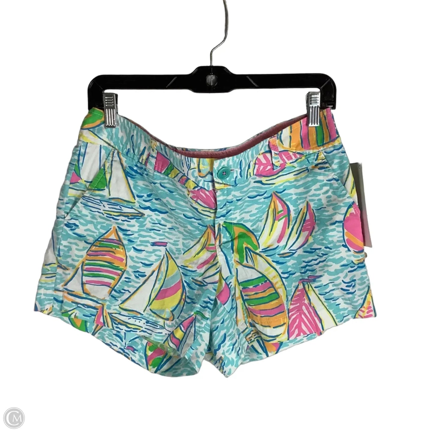 Shorts Designer By Lilly Pulitzer In Blue, Size: 10