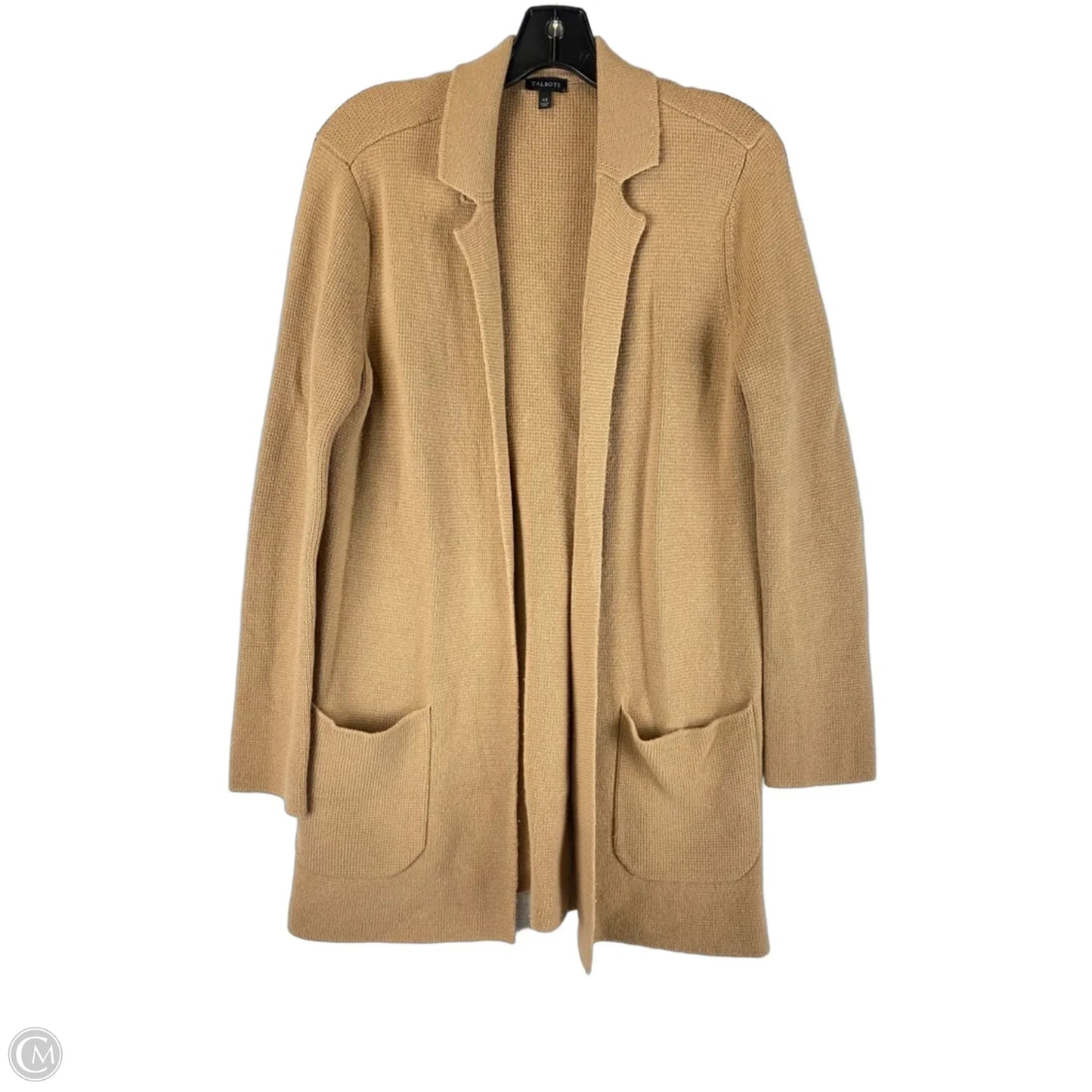 Cardigan By Talbots In Tan, Size: Xs