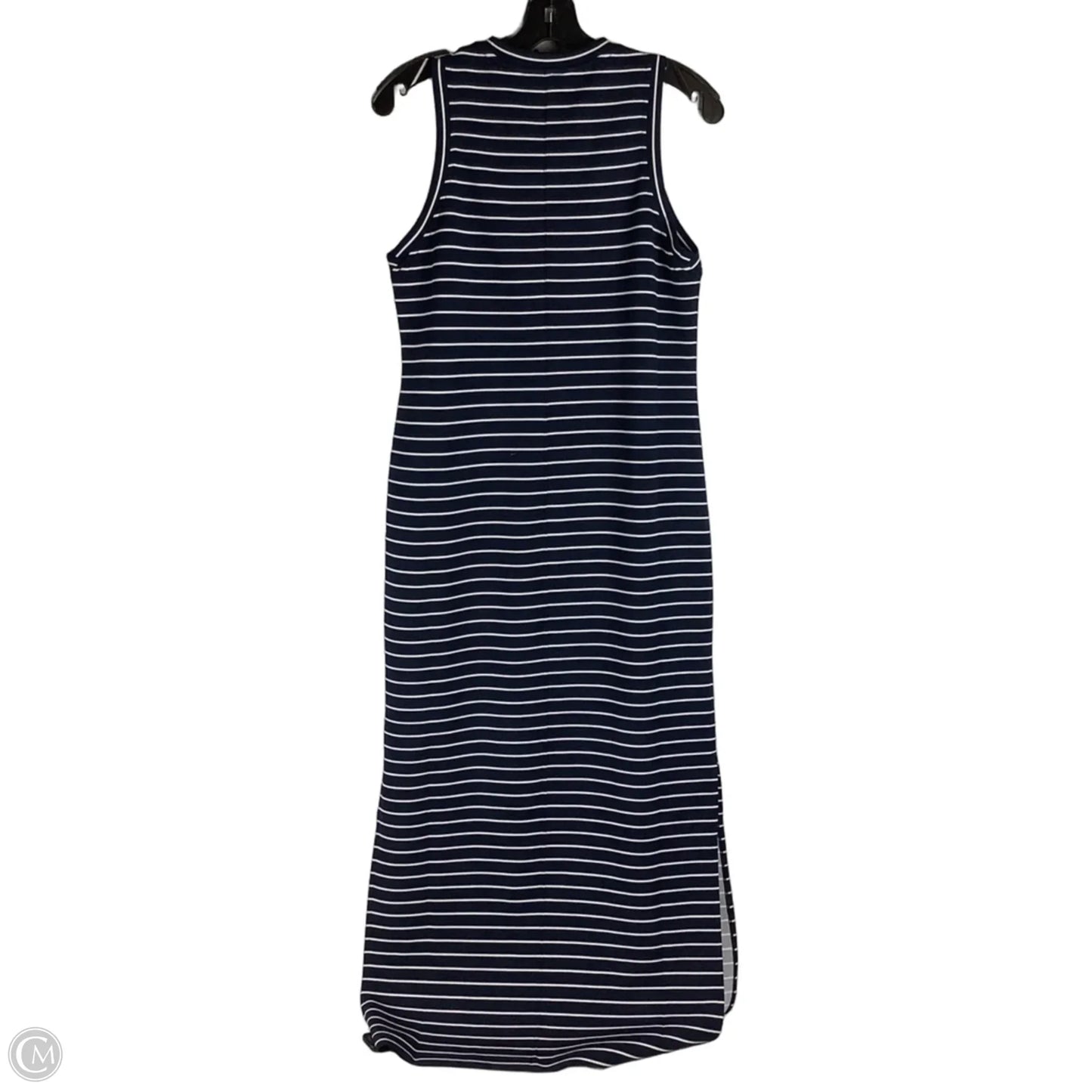 Dress Casual Maxi By Spanx In Blue & White, Size: Xs