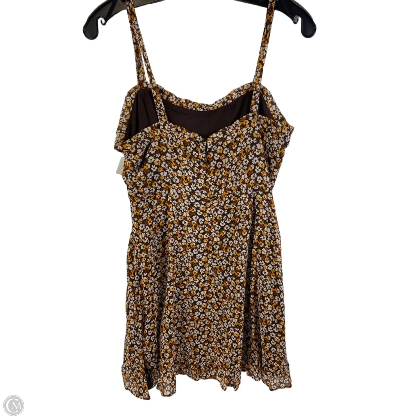 Dress Casual Short By Lush In Brown, Size: M