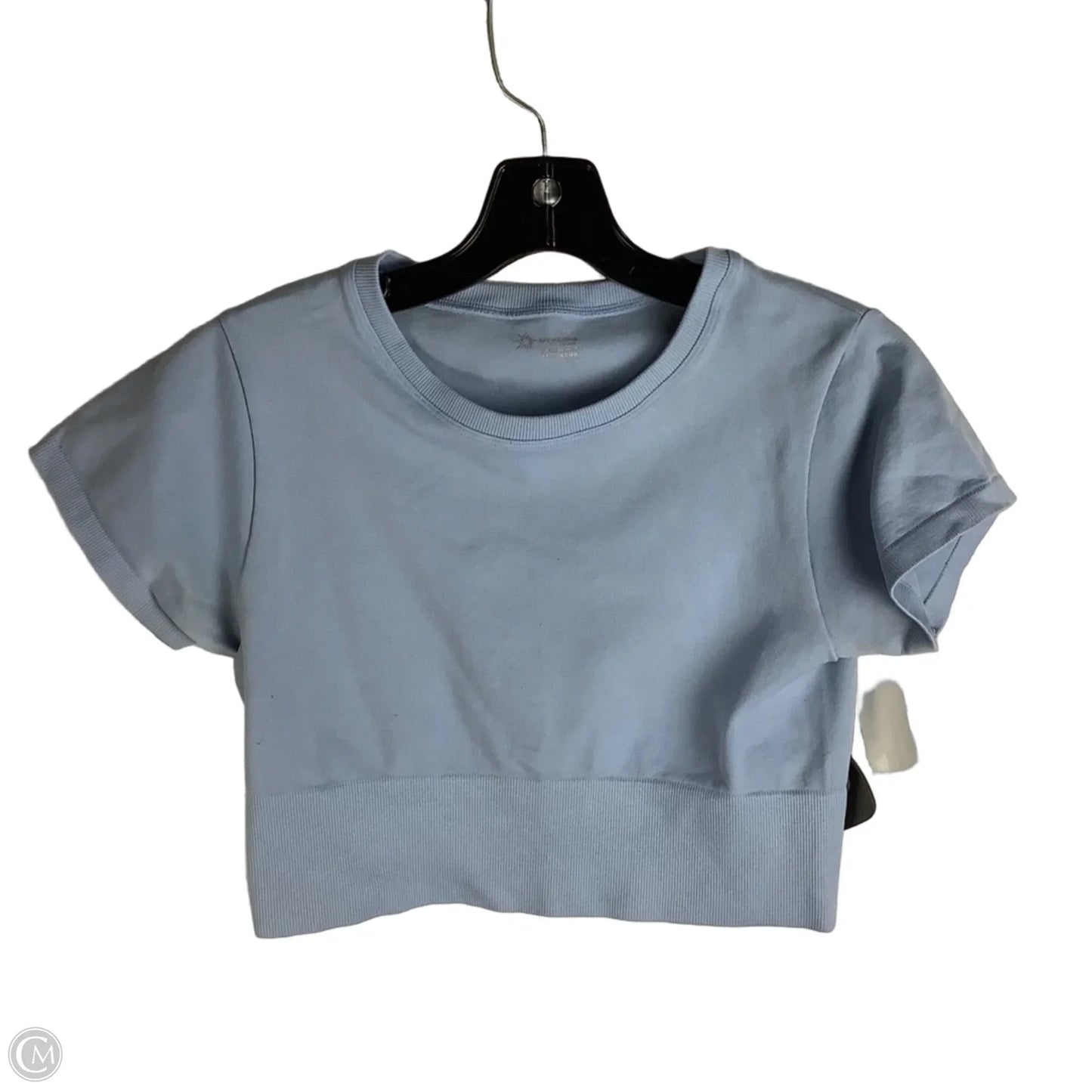 Top Short Sleeve By Aerie In Blue, Size: M