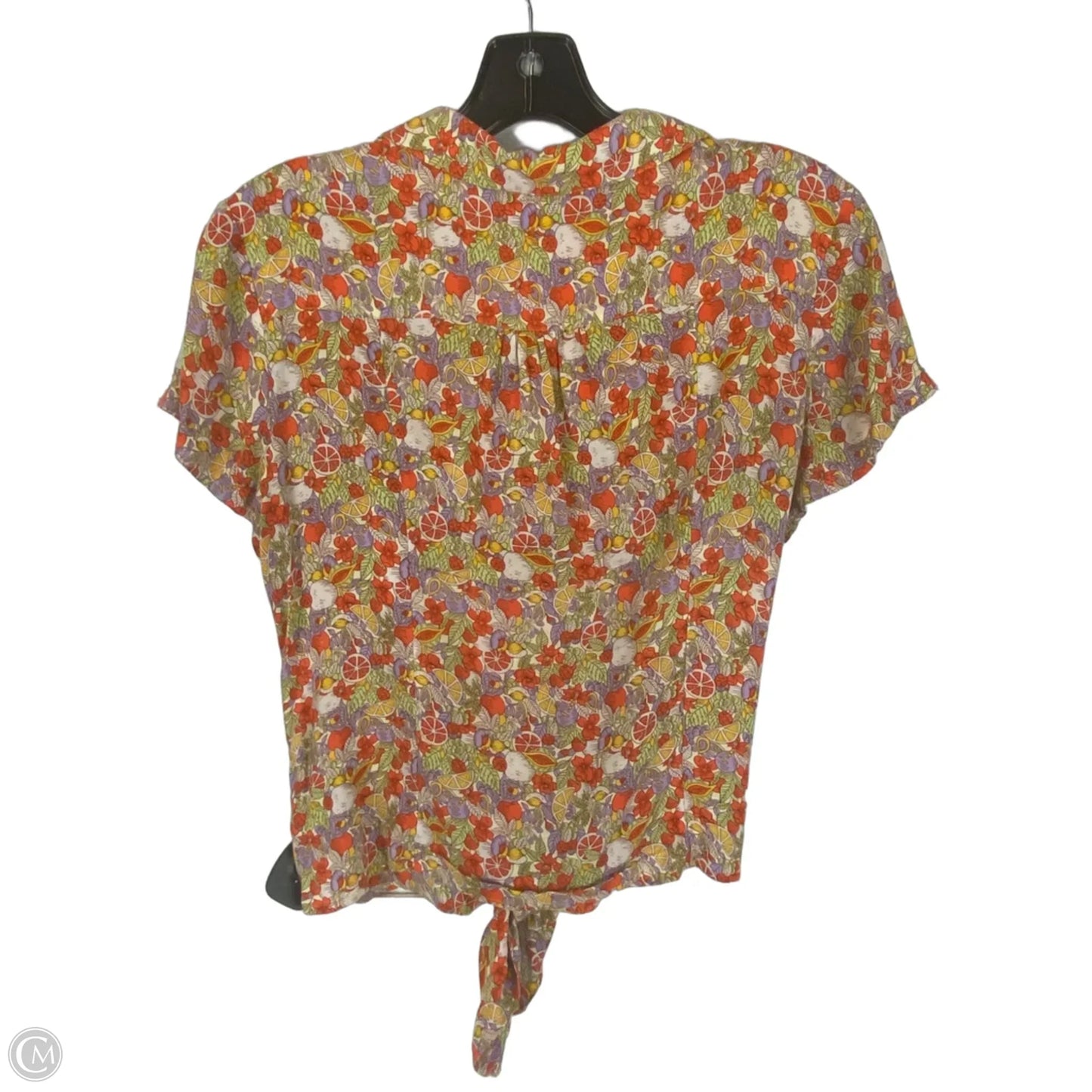 Top Short Sleeve By Maeve In Floral Print, Size: 10