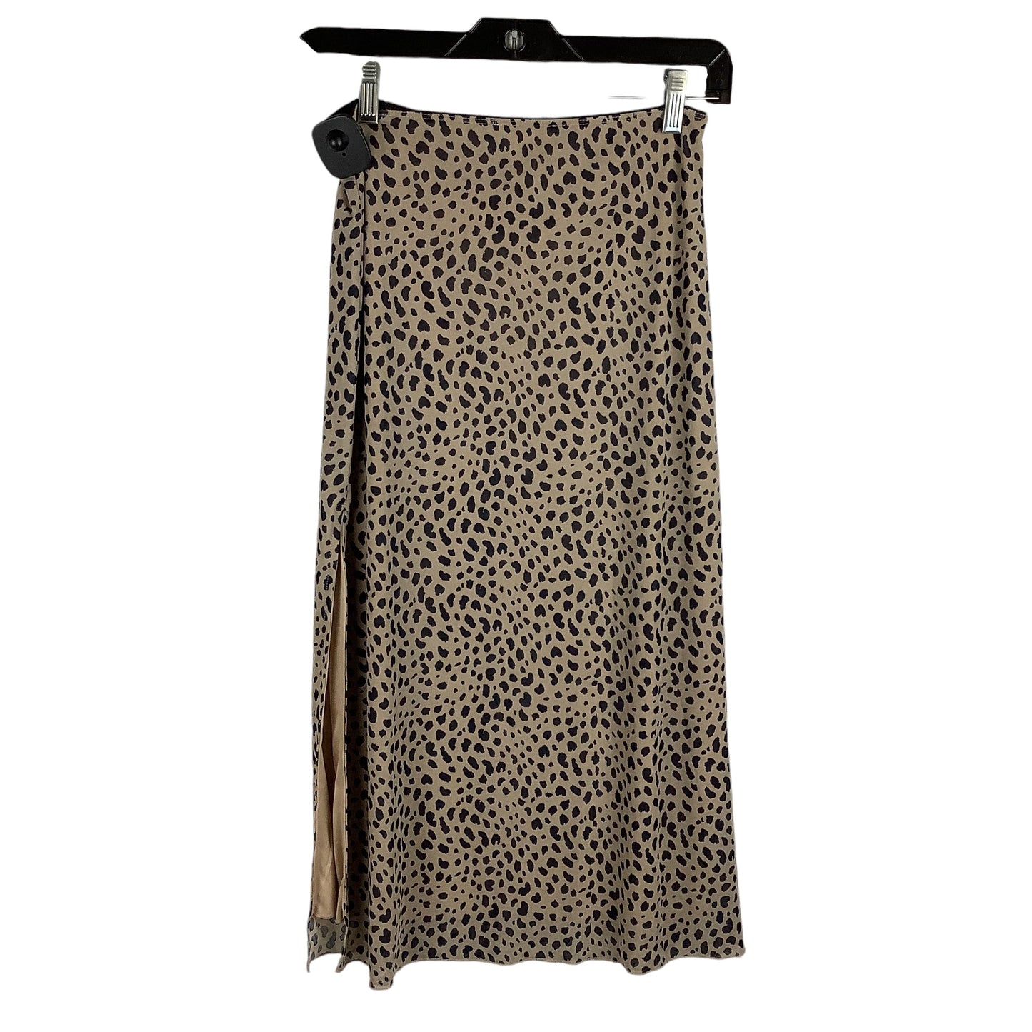 Skirt Midi By Urban Romantics In Animal Print, Size: S