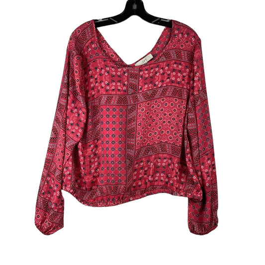 Top Long Sleeve By Loft O  Size: Xl