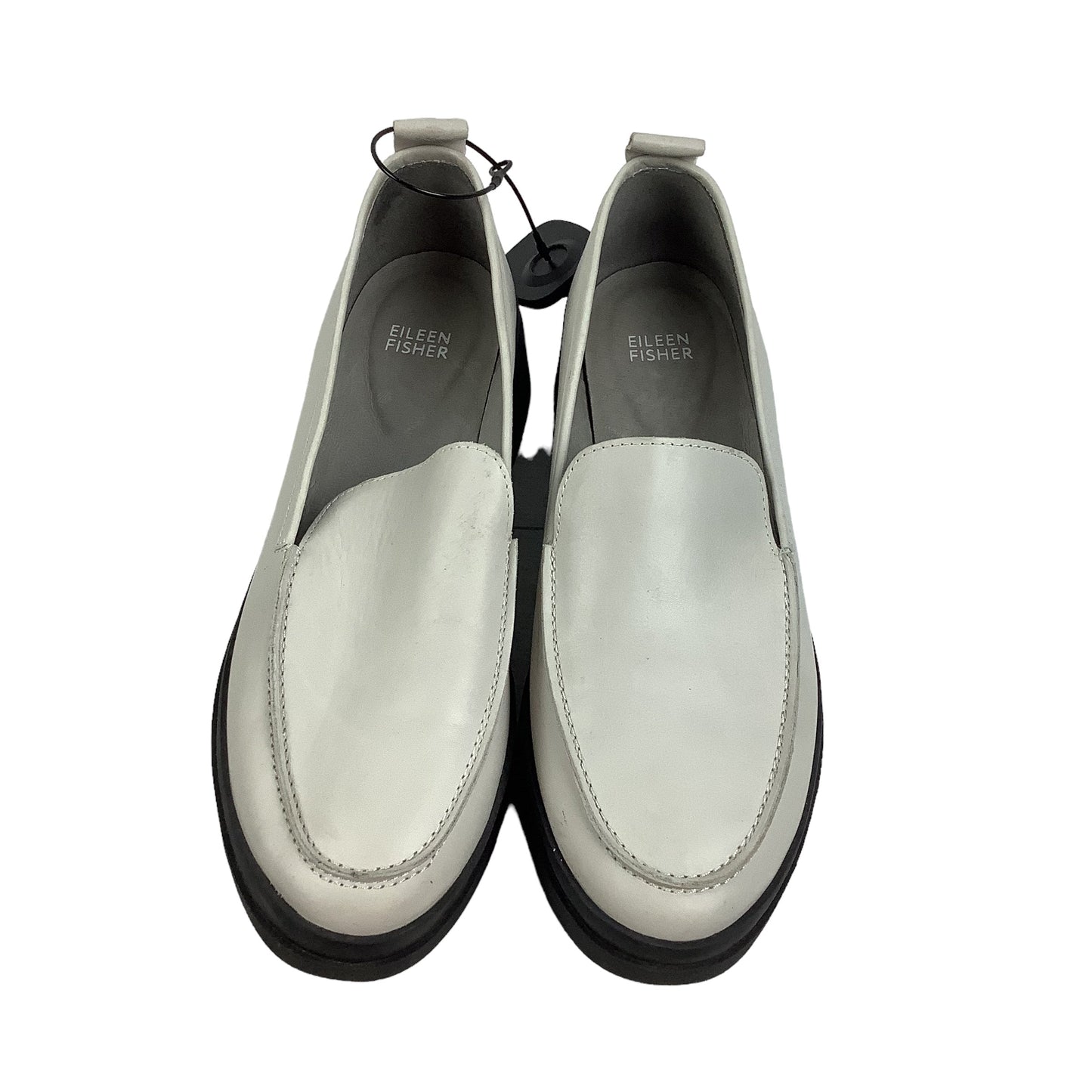 Grey Shoes Flats Eileen Fisher, Size 10
