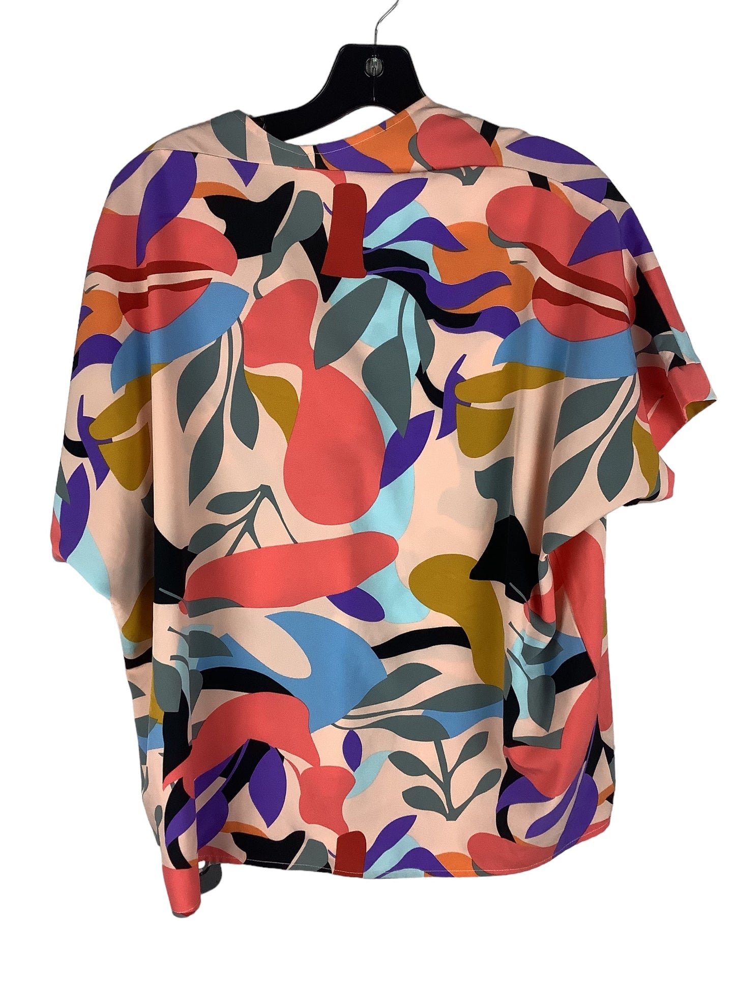 Top Short Sleeve By Jodifl In Multi-colored, Size: S