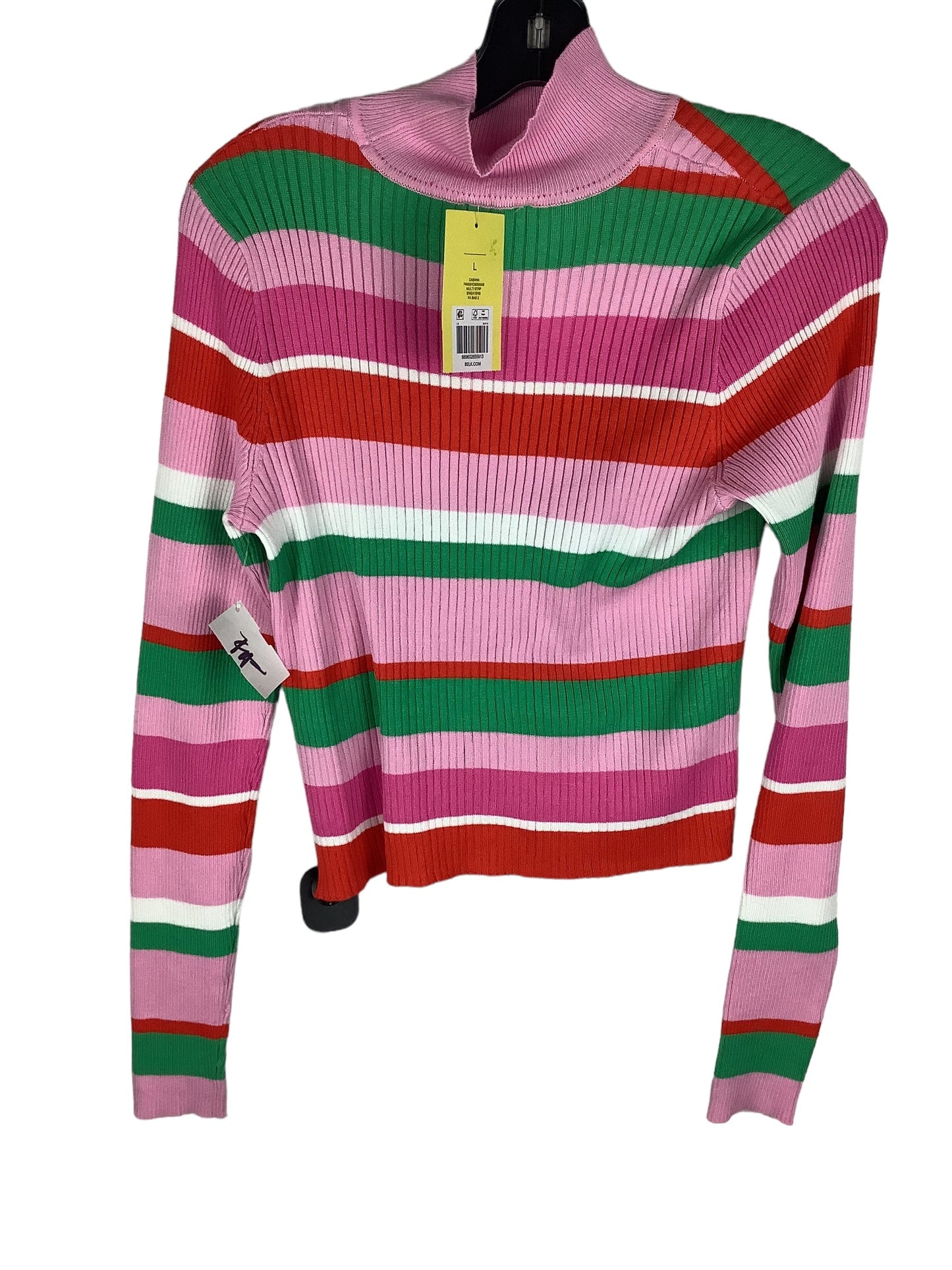 Sweater By Crown And Ivy In Striped Pattern, Size: L