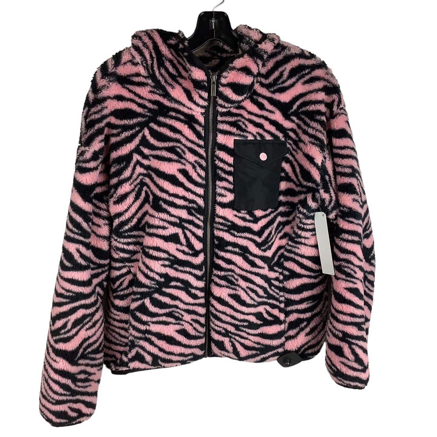 Jacket Designer By Ugg In Zebra Print, Size: Xs