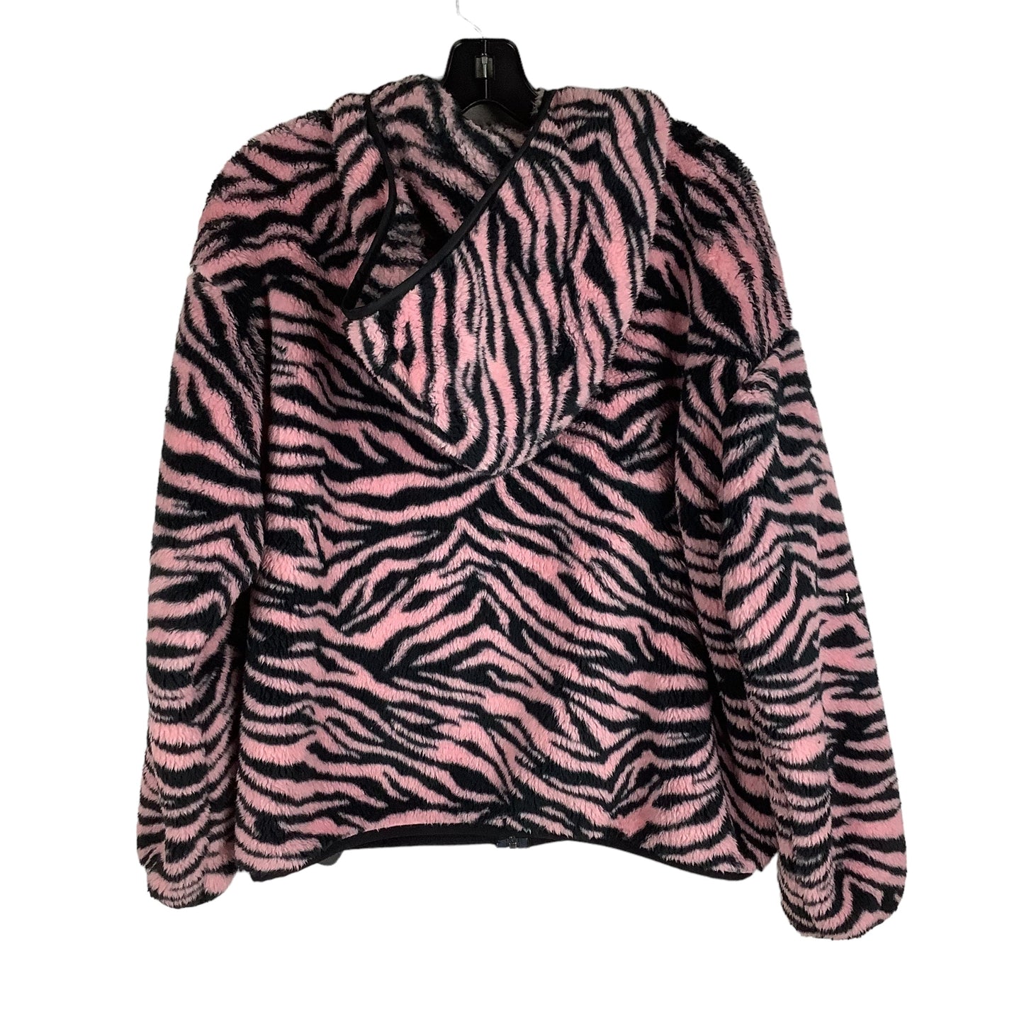 Jacket Designer By Ugg In Zebra Print, Size: Xs