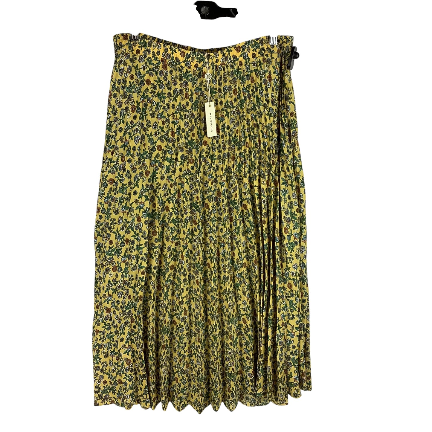 Skirt Maxi By Max Studio In Yellow, Size: L