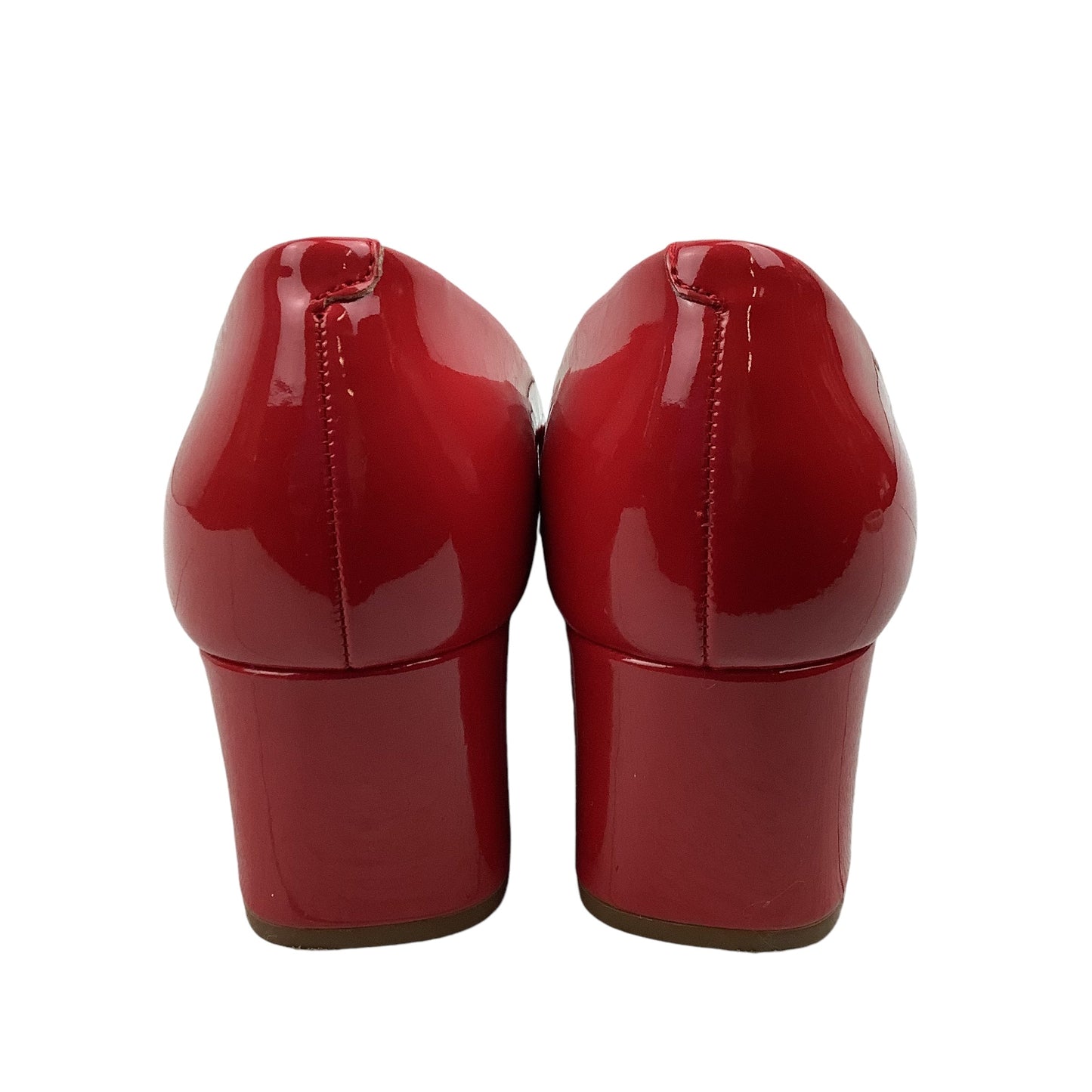 Shoes Heels Block By Calvin Klein In Red, Size: 7