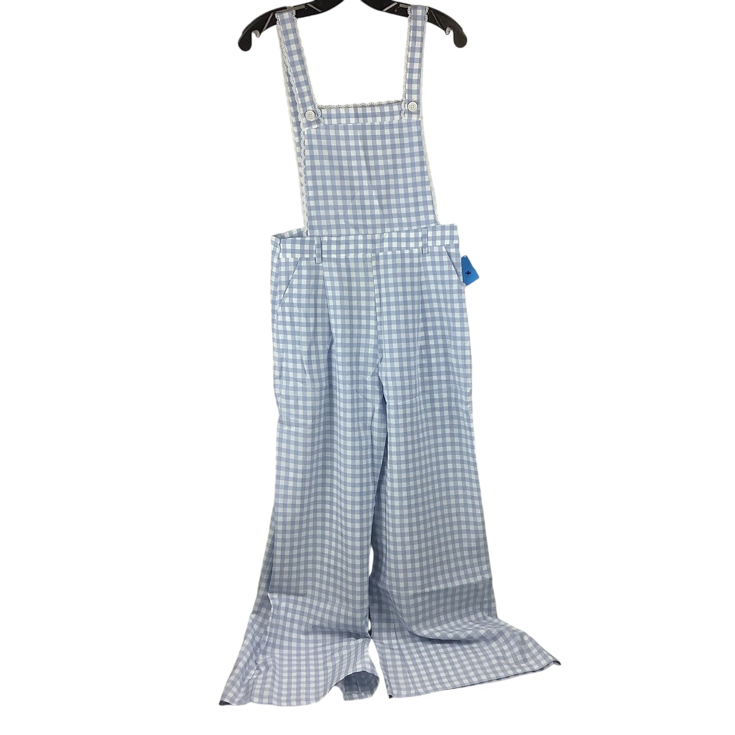 Jumpsuit By Cmc In Blue & White, Size: S