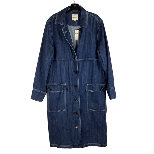 Jacket Denim By Anthropologie In Blue Denim, Size: S