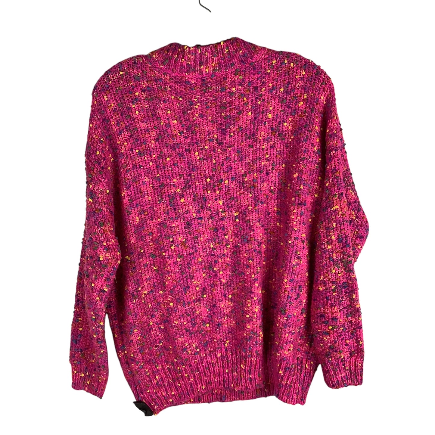 Sweater By Main Strip In Pink, Size: S