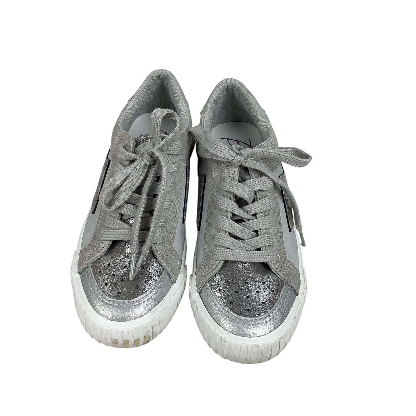 Shoes Sneakers By Blowfish In Silver, Size: 6