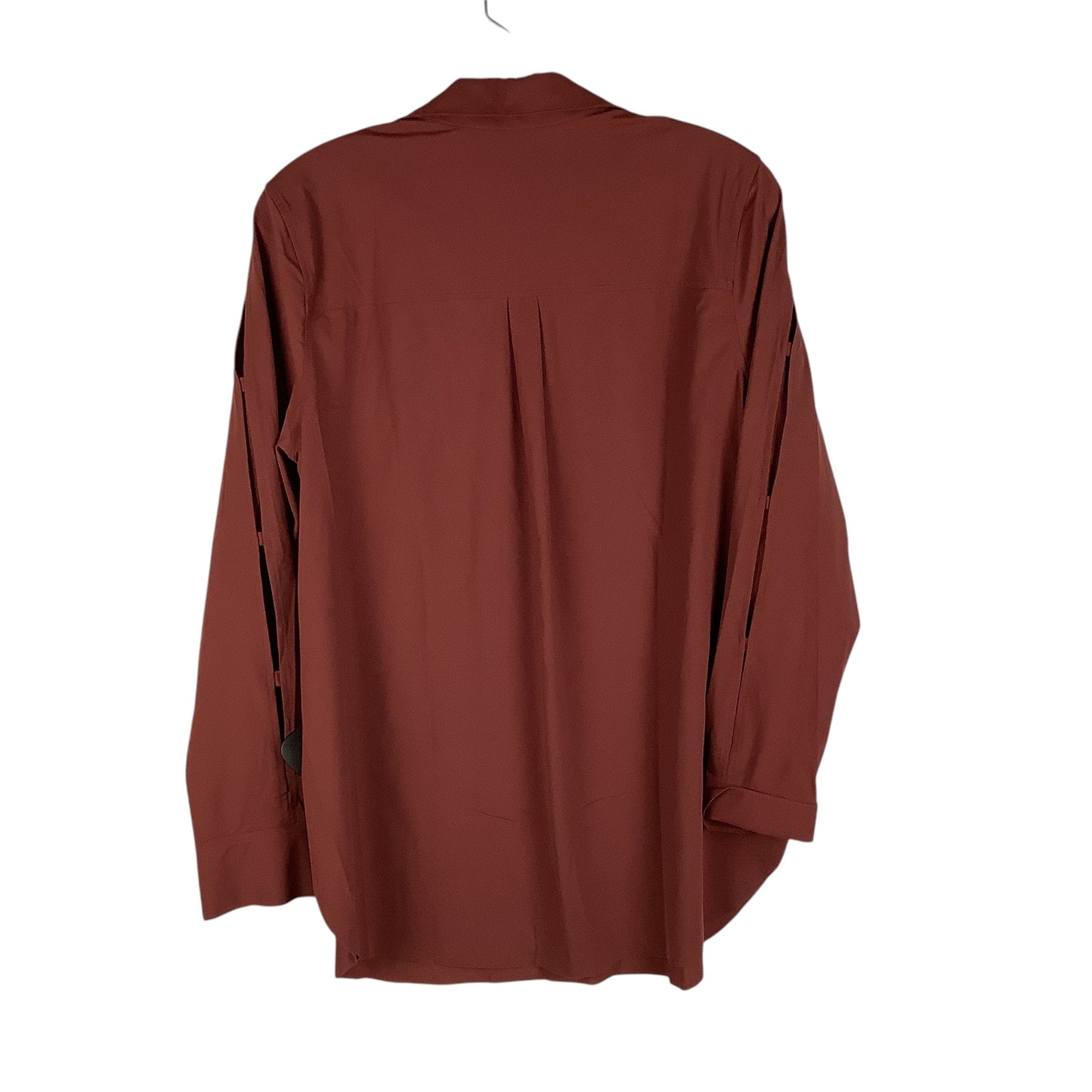 Top Long Sleeve By Lysse In Brown, Size: M