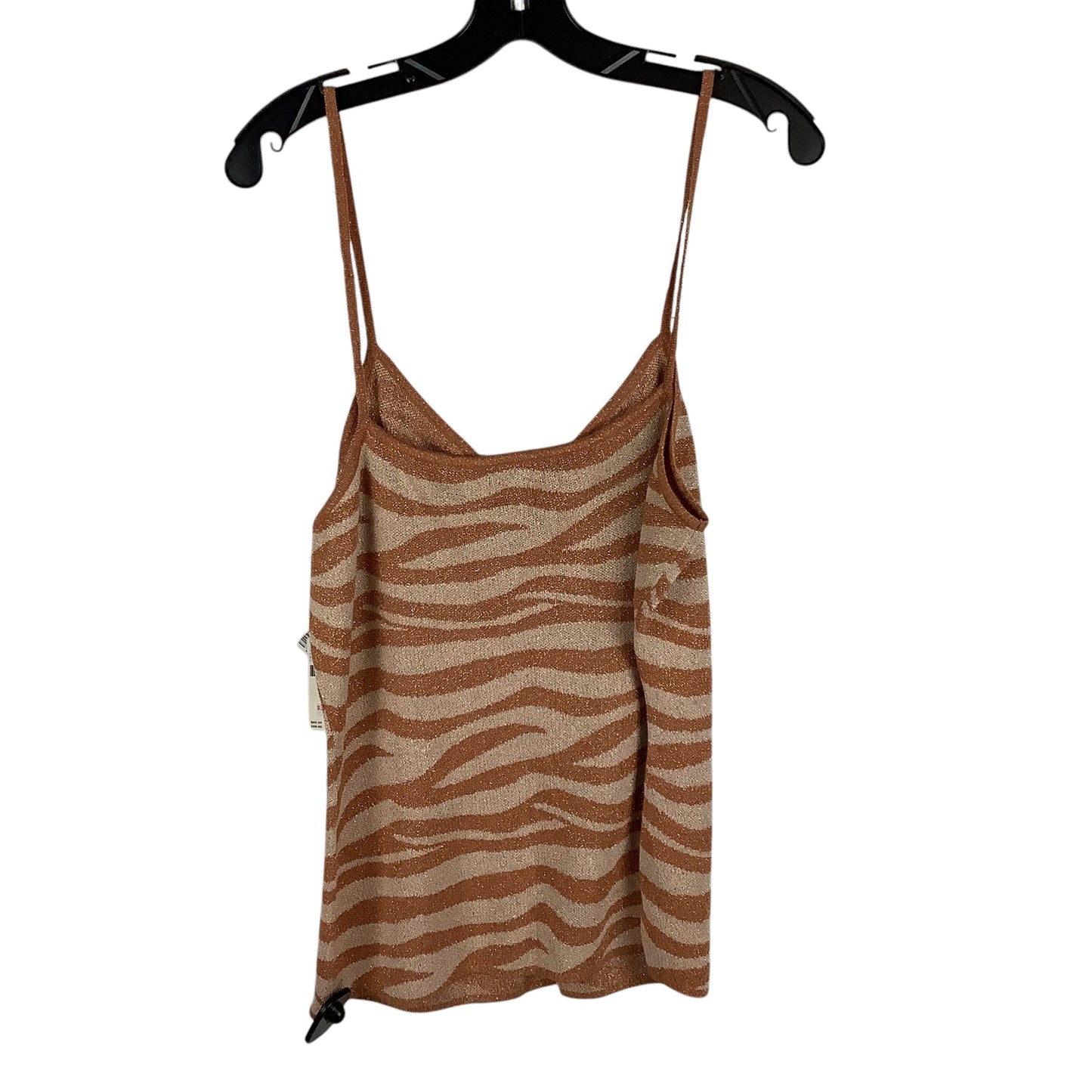 Top Sleeveless By Anthropologie In Animal Print, Size: L